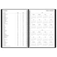 thumbnail image 4 of Blue Sky 2022 5.88" x 8.63" Monthly Planner Aligned Black 123852-22, 4 of 5