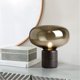 thumbnail image 5 of Lámpara de mesa de mármol, cristal, for estudio, dormitorio, decoración de mesita de noche., 5 of 6