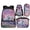 Pastel Twin Horses, variant on HUIACONG Kids School Backpack Set 4-IN-1 Dark Horses for Boys Girls Ages 6-10 Lightweight 300g Bookbag Detachable Insulated Lunch Box Pencil Case Water Bottle Holder