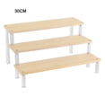 thumbnail image 4 of AFQH 1-5 Layers Wooden Ladder Rack Acrylic Multi-layer Ladder Display Rack, 4 of 10