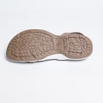 thumbnail image 6 of Eltusu Women's Flat Sandals, Open Toe PU No Slip Ankle Strap Summer Shoes Khaki Size 9, 6 of 9