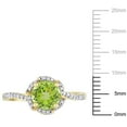 thumbnail image 2 of Everly Women's Peridot 14K Yellow Gold Engagement Ring, 2 of 7