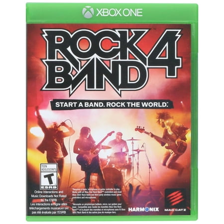 Rock Band 4 Band-in-a-Box Software Bundle - Xbox One