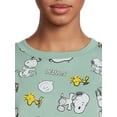 thumbnail image 4 of Peanuts Women's Knit Top with Long Sleeves, 4 of 5