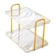 thumbnail image 4 of Organizador de encimera Estante de almacenamiento de encimera Bandeja de soporte resistente multifuncional Claro, 4 of 9