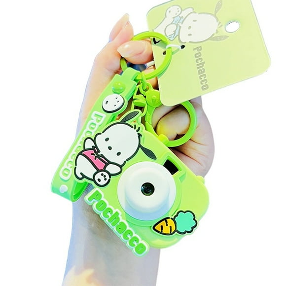 Llavero de Pochacco Sanrio Linea Camarita Original proyector con luz led