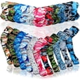 thumbnail image 4 of piezas de mangas de brazo de protección solar UV, mangas de enfriamiento de seda de hielo para cubrir el brazo para mujeres, hombres, suministros de actividades al aire libre de verano - rojo Vhermosa Botas y Guantes, 4 of 4
