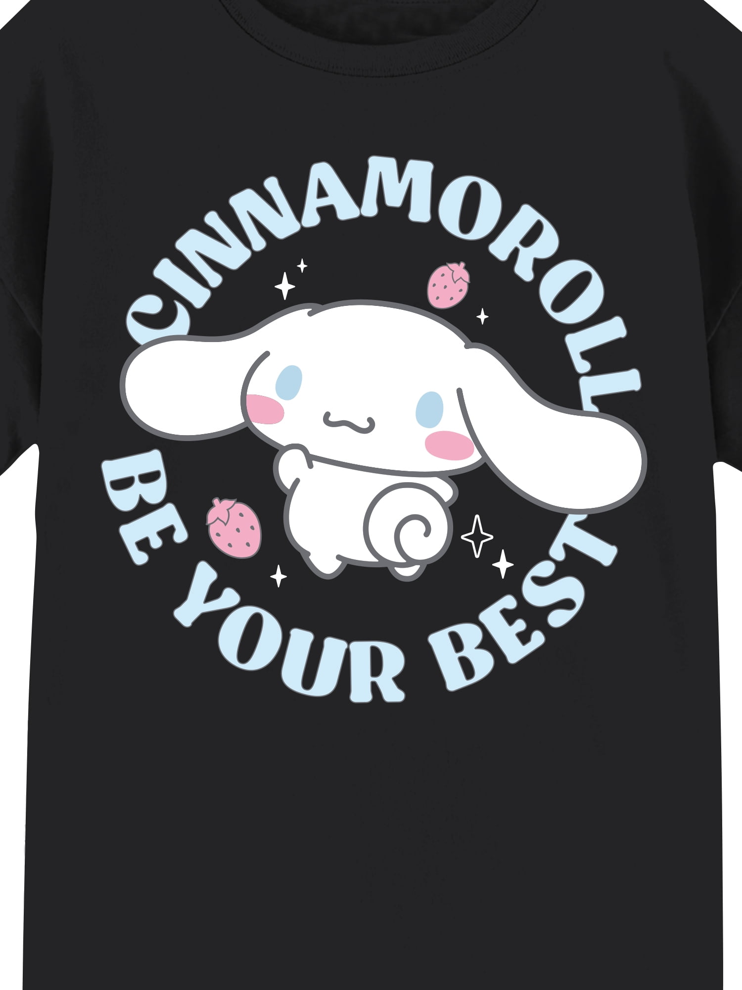 Sanrio Cinnamoroll Girls Short Sleeve Graphic T-Shirt, Sizes 4-16