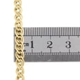 thumbnail image 4 of 10K Yellow Gold 4.80mm Double Cuban Curb Italian Link Chain Necklace 20 Inch, 4 of 7