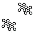 thumbnail image 4 of maskred 1 Set Water Pipe Gasket Round Strong Bearing Capacity Perfect Matching Durable Good Sealing Streamlined Design Leather Washer Black 2Set, 4 of 6