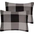 thumbnail image 4 of Set de edredón Sweet Home Collection King Buffalo Plaid, 4 of 6
