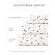 thumbnail image 3 of Juego de Sábanas Antiarrugas Ultrasuaves y Transpirables - Estampado Floral para Adultos - Estampados Florales Gris Claro con Bolsillos Profundos para Tamaño King, Queen, Matrimonial y Twins, 3 of 10