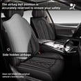 thumbnail image 3 of DIKSOAKR Seat Covers for Volkswagen Jetta 2008-2025 Full Set 5 Seats, Waterproof Faux Leather Seat Cover Ergonomic Seat Covers Airbag Compatible Automotive Accessories(Black), 3 of 7