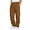 1-Coffee, variant on Mens Elastic Waist Solid Color Cargo Pants Fashion Loose Fit Workout Sweatpants Plus Size Leisure Mens Pants with Drawstring(Coffee,5XL)