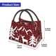thumbnail image 2 of Fotbe Christmas Buffalo Plaid Bolsa Térmica Portátil con Estampado, Bolsa de Entrega de Alimentos Aislada, Bolsa Reutilizable de Gran Capacidad para Comidas y Supermercado, 2 of 6