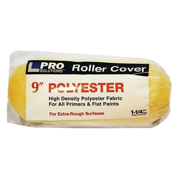 12 Pack of 9″ x 1-1/4″ Nap Pro Solutions 34114 Polyester Roller Cover
