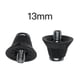 thumbnail image 5 of 12 Pcs Football Boot Studs Rugby Studs Turf 13mm M5 Screw Shoes Spikes, Soccer Studs compatible Competition Training Gray+(trec, 5 of 5
