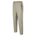 thumbnail image 2 of QATAINLAV Sale of The Day Prime Today, Athletic Jogging Pants for Men Workout Elastic Waist Active Joggers Quick Dry Comfy Running Pants with Zip Pockets Khaki M, 2 of 8