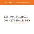 thumbnail image 2 of MAX Advanced Brakes - Brake Kit For 2011-2014 Ford Edge| Carbon Ceramic Brake Pad and Rotor Kit Front and Rear| Daily Driving OE Replacement Brake Rotors, 2 of 9