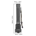 thumbnail image 2 of Linterna USB XHP70 LED 3 Modos 2000LM Antorcha Luz Recargable (2x26650), 2 of 8