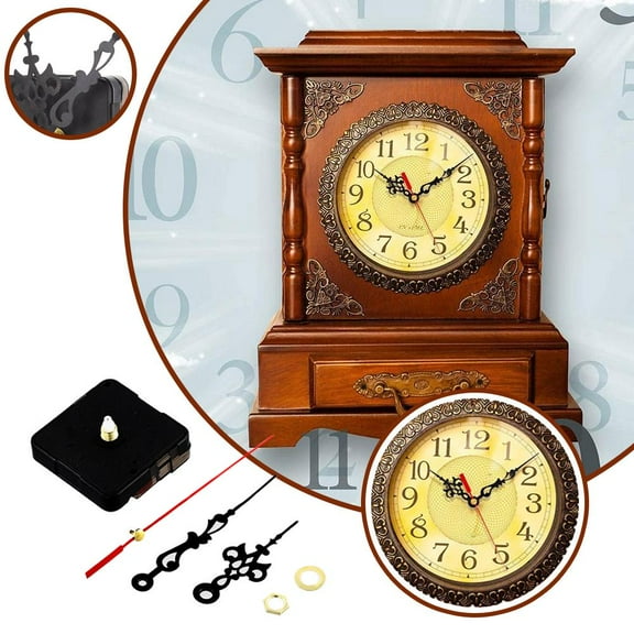 Clerance! PawCasa Quartz Wall Clock Movement Mechanism Motor ClockParts W Hands Replacement