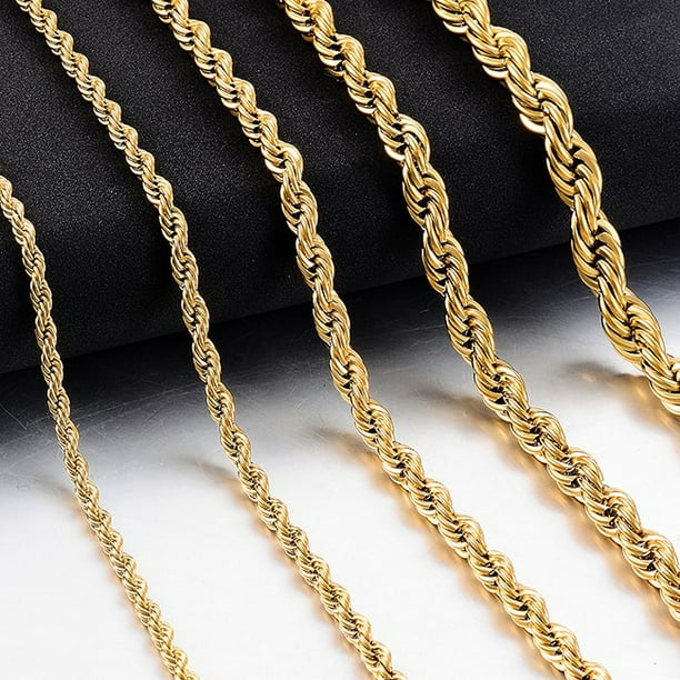 Hombres y mujeres vendedores calientes de la moda de la cadena de la cuerda del acero inoxidable del hip-hop Tan Jianjun unisex