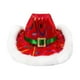 thumbnail image 2 of Sombrero de vaquero navideño rojo, accesorio de disfraz para festival, cosplay, fiesta de máscaras Rayas de colores, 2 of 7