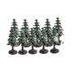 thumbnail image 5 of 10x Mini de Navidad artificial realista Micro paisaje de Navidad verde para arquitectura paisaje decoración de escritorio diseño proyectos Baoblaze miniaturas de casa de muñecas, 5 of 8