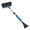 BLUE, variant on Qholemyo Ice Scraper Snow Brush, Multifunctional Extendable Snow Brush And Ice Scraper For Car Snow Removal Brush, Extendable Car Snow Shovel Accessory, Versatile Snow Removal Tools