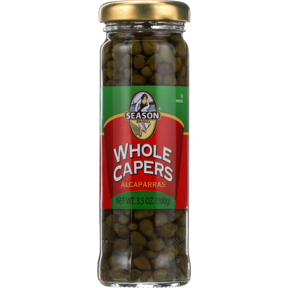 Season Brand Whole Capers, 3.5 oz