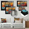 thumbnail image 4 of Designart "Mixtape Magic Cassette Tapes" Music Metal Wall Art, 4 of 5