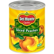 Del Monte Yellow Cling Sliced Peaches, Canned Fruit, 29 oz Can