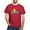 Cardinal, variant on - Mighty Morphin Power Rangers L Men's Value T Shirt - Men's Classic Graphic Cotton T-Shirt