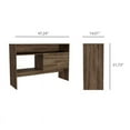 thumbnail image 6 of RST Brands Holbrook MDF Console Table in Walnut Veneer, 6 of 6