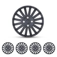 thumbnail image 3 of Winjet 16" Wheel Covers ABS Matte Black Fits Steel Rims,4 Pack, 3 of 11