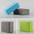 thumbnail image 5 of Raindrops 2-Pack Grey Yoga Blocks High Density Non- Cushions for Home and Studio Yoga Practice, 5 of 5