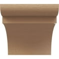thumbnail image 2 of 6"W x 6"D x 6"H Wide Yorktown Rough Cedar Woodgrain TimberThane Corbel, Primed Tan, 2 of 6