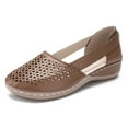 thumbnail image 3 of Rockomi Womens Shoes Summer Closed Toe Sandals Ladies Hollow Out Wedges Shoes Outdoor, 3 of 7
