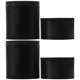 thumbnail image 1 of PTOOTP 4Ud Patas Ajustables Para Sofá Y Muebles Con Acabado Negras Resistentes, 1 of 6