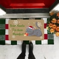 thumbnail image 6 of Cat Doormat Christmas Doormat Outdoor Entrance Christmas Rugs for Outdoor Welcome Mats for Front Door, Brown Indoor Christmas Mat Non Slip Door Mat Indoor or Outdoor for Home Decor, 30 X 17 Inch, 6 of 6