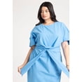 thumbnail image 4 of ELOQUII Women's Plus Size Cross Front Flutter Sleeve Dress, 4 of 4