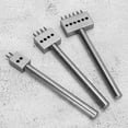 thumbnail image 4 of 3Pcs Prong Punch Tool Set, Spacing Punch Tool Set for Leather Craft with Steel Punch, Leather Puncher Lacing Stitching Chisel DIY Leather Craft Hole Punching, 4 of 7