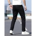 thumbnail image 7 of Colacoor   Men's Jeans Mens Elastic Waist Denim Pants Casual Loose Straight Jeans Rugged & Comfortable Black Jeans, 7 of 7