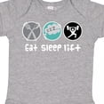 thumbnail image 4 of Inktastic Weightlifting Eat Sleep Lift Sports Boys Baby Bodysuit, 4 of 5