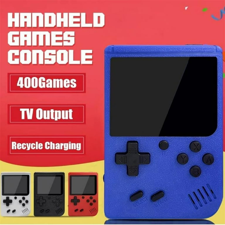 Retro portable mini handheld game console with on sale 400 games