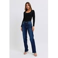 thumbnail image 5 of Judy Blue Full Size Raw Hem Straight Leg Jeans - 82622TD, 5 of 8