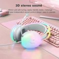 thumbnail image 4 of Wearable Gaming Headset with Microphone Full Light RGB Wired Gaming Headset for Computer with RGB Lights, Headphones with Surround Sound and Wired 3.5, 4 of 4