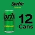 thumbnail image 3 of Sprite Zero Sugar Lemon Lime Soda Pop, 12 fl oz, 12 Pack Cans, 3 of 5