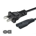 thumbnail image 3 of 2 Prong AC Power Cord for Vizio D/E/M Series HDTV, Vizio Sound Bar Supply Cable Replacement, 3 of 3