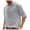 Gray, variant on Christmas! Ohufall Mens Shirts,Long Sleeve Shirts for Men,Casual Solid Color V-Neck Collar Long Sleeve Pullover Blouse Tops